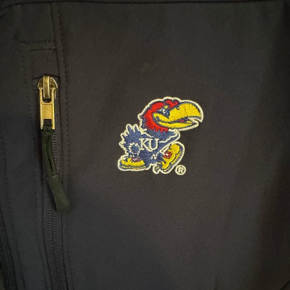 Kansas Jayhawks men’s coat. Size M. Good used condition. - Picture 3 of 4
